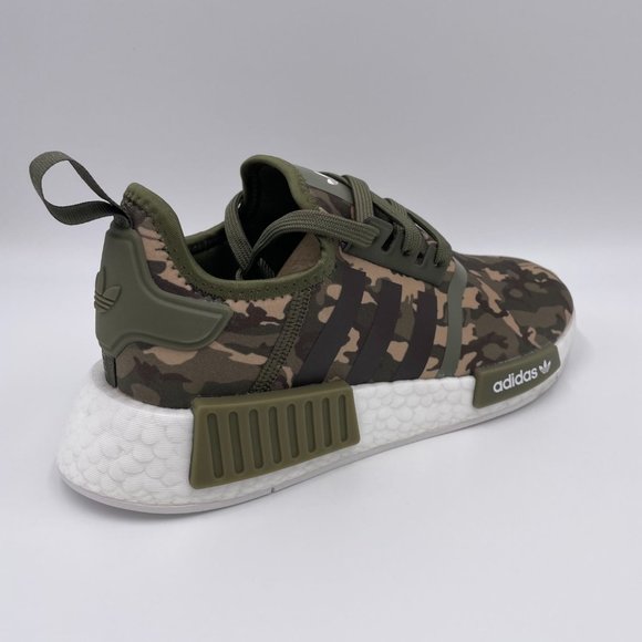 adidas NMD R1 Green Camouflage Womens Shoes - Picture 8 of 8